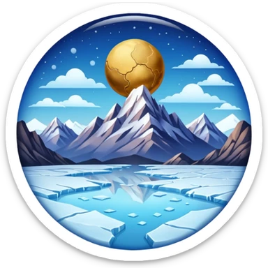 Pluto planet sticker