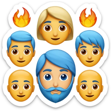 🟦bunun içinde ok işareti olsun ve mavi olsun ve yuvarlak olsun sticker