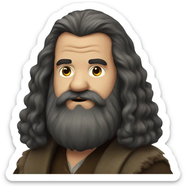 Hagrid sticker