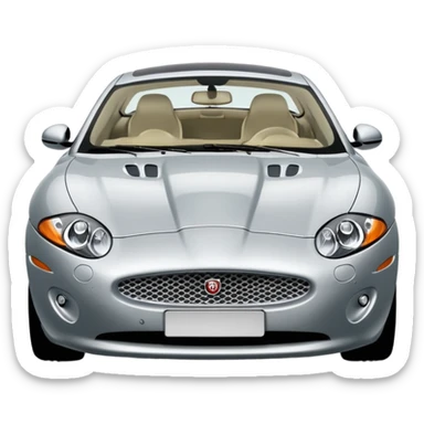 A 2007 jaguar xk sticker