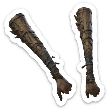  sekiro prosthesis wood arm sticker