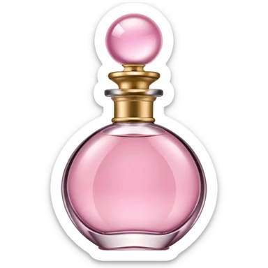 perfume pink sticker