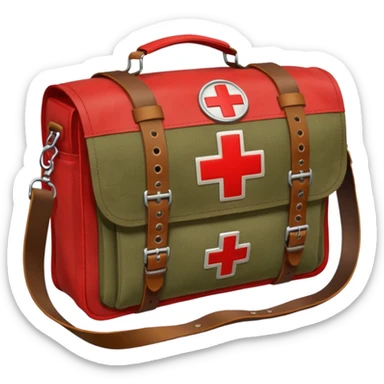 Medic bag sticker