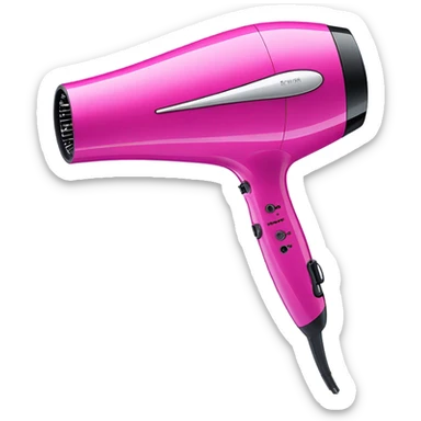 hairdryer  sticker