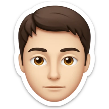 The character Damon from Tvd sticker