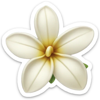 Vanilla flower  sticker