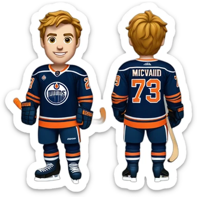Connor mcdavid sticker