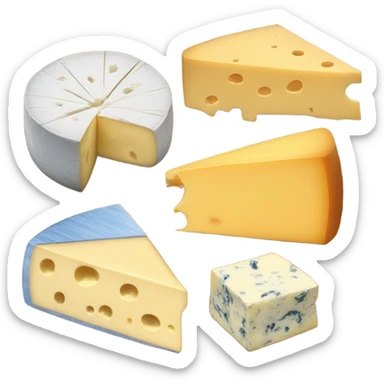 Cheese sticker