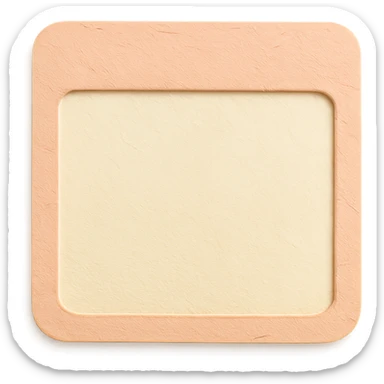 soft pastel cozy calendar box for bullet journal with a peach border sticker