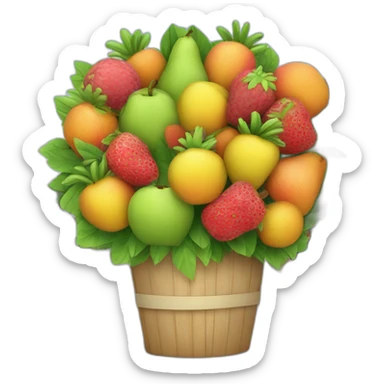fruit-bouquet-in-longford-town sticker