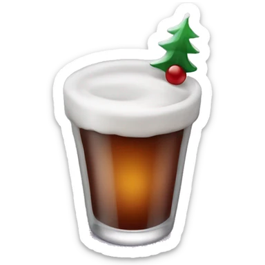 Christmas drink  sticker