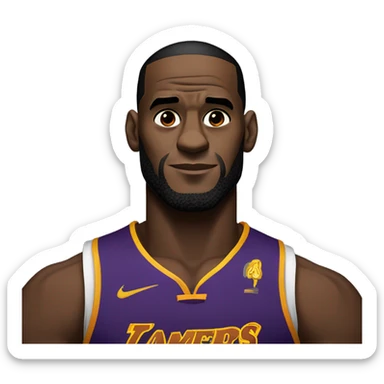 LeBron James  sticker