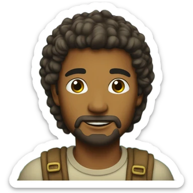 Epstei island sticker