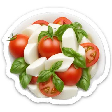 Mozzarella and tomato salad  sticker