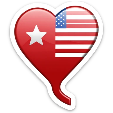 location pin usa sticker