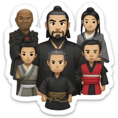 shogun fam sticker