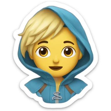 berengena con gotas sticker