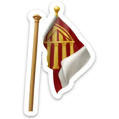 Flag of the Roman Empire sticker
