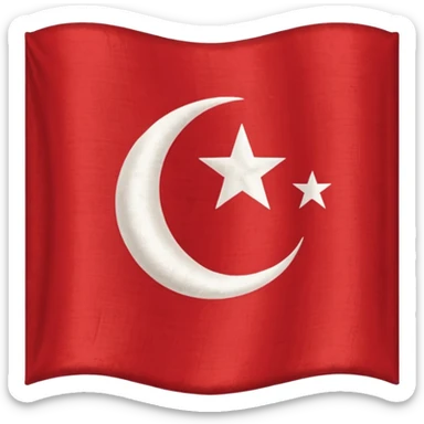 Ottoman Empire Flag sticker
