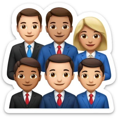 politicos de colombia sticker