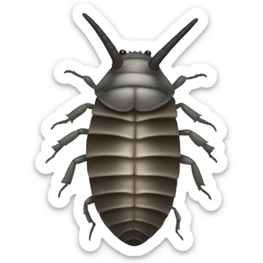 woodlice sticker