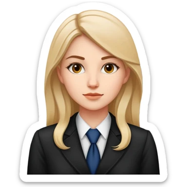 25-year-old female lawyer in new york sticker