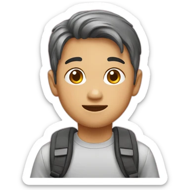 singaporean-boy sticker