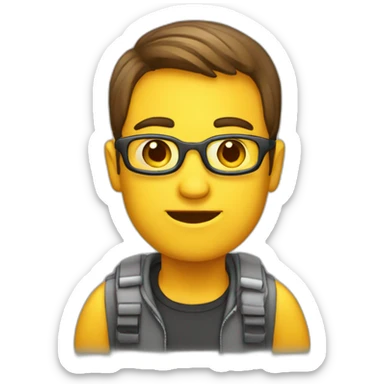 Web designer sticker