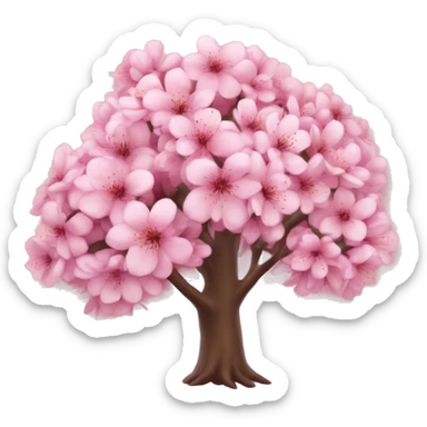 Cherry blossom tree sticker