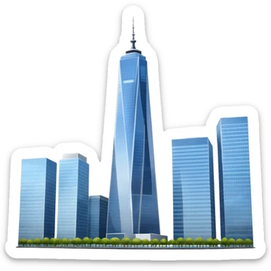 One World Trade sticker