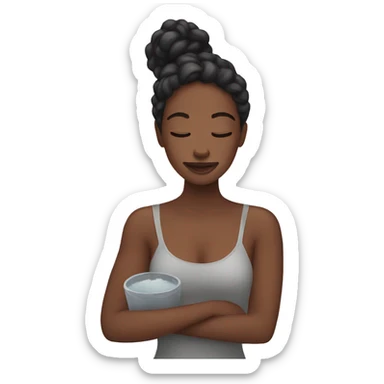 Women Self care  sticker