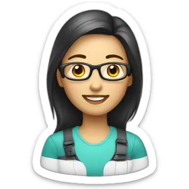 Remote plus Virtual Assistant sticker