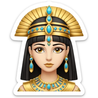 Cleopatra sticker