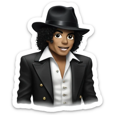michael jackson sticker