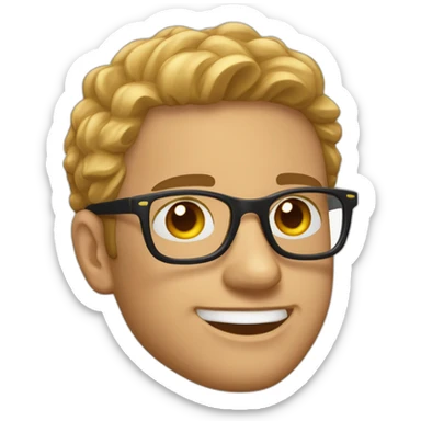 Andrew Tate avec ses lunettes de soleil sticker