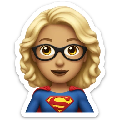 super girl sticker