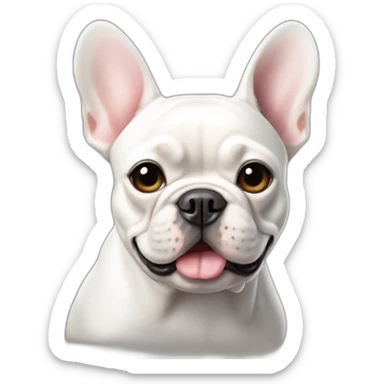 French bulldog sticker