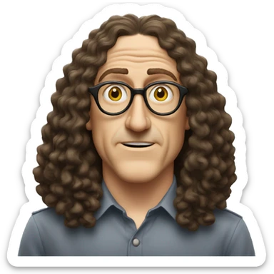 Weird al yankovic  sticker
