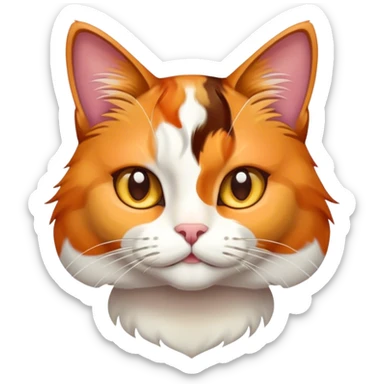 Car cat good sticker