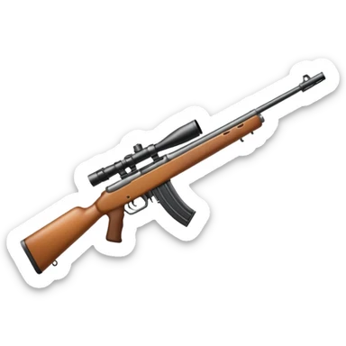 Rifle sticker