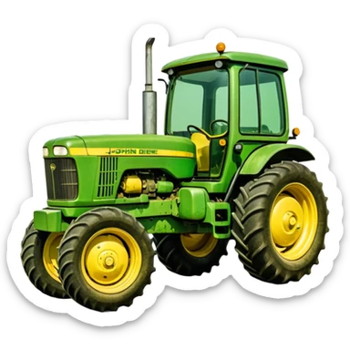 John Deere sticker
