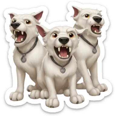 Cerberus  sticker