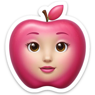 i need gaming classick apple pink pack literally for girls soft png 3d illustrations sticker