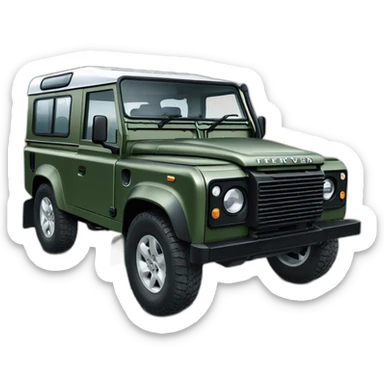 Landrover defender sticker
