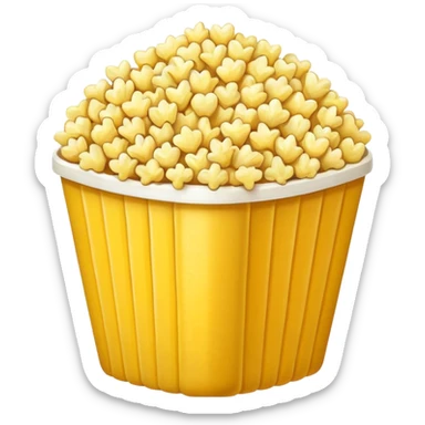 popcorn kernel sticker