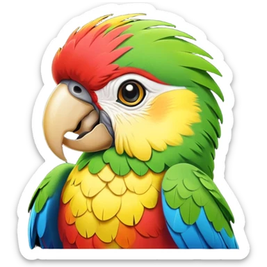 parrot sticker