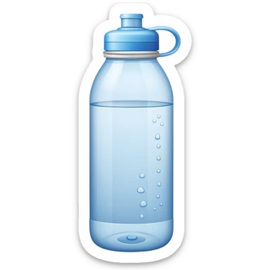 Water bottle sticker