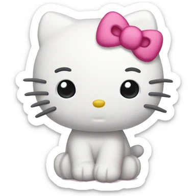 hello kitty  sticker