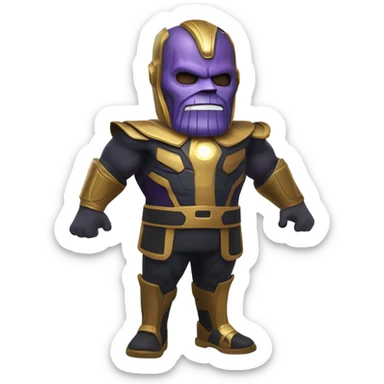 thanos from squid game sticker