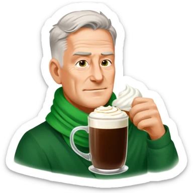 Irish Coffee sticker